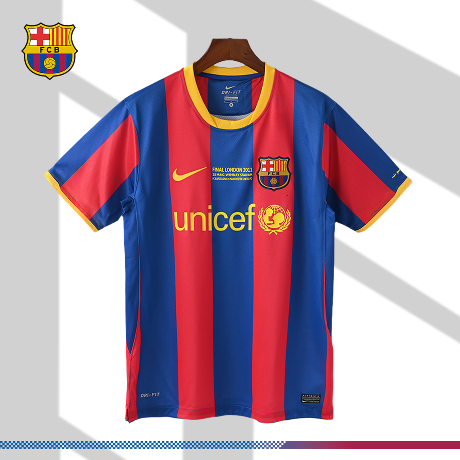 SKU-01582210e6 2010/2011 Barcelona Home Retro Football Shirt - Image 1
