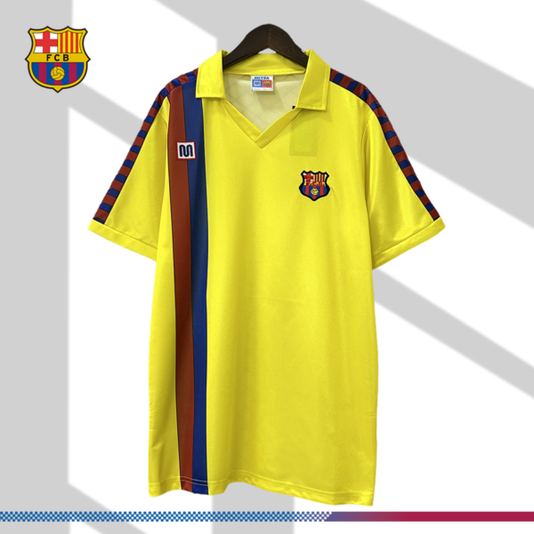 1982/1984 Barcelona Away Retro Football Shirt