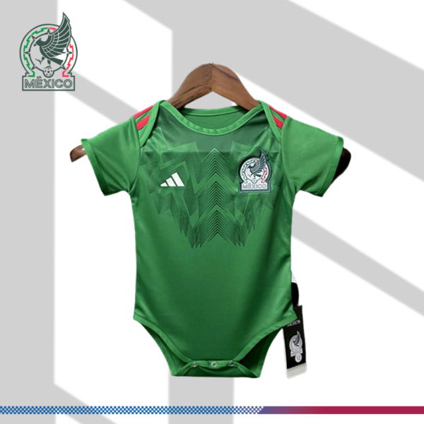 2022/2023 Mexico Home Baby Football Jumpsuit （Baby）