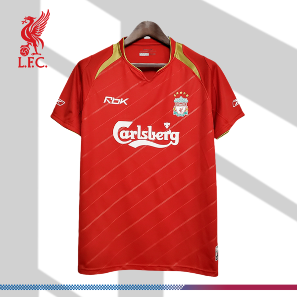 2004/2005 Liverpool Retro Home Football Shirt