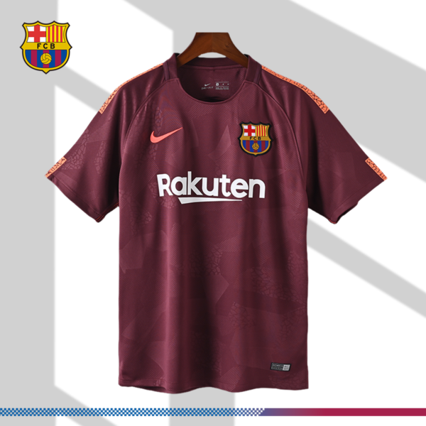 2017/2018 Barcelona Second Away Retro Football Jersey
