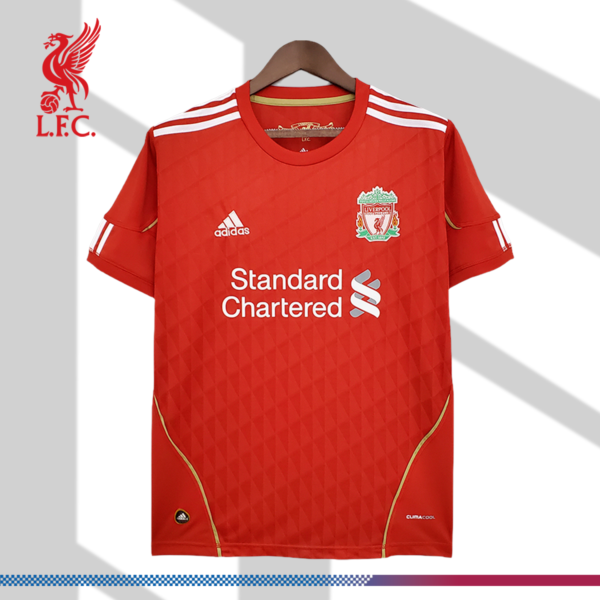 2010/2011 Liverpool Retro Home Football Shirt