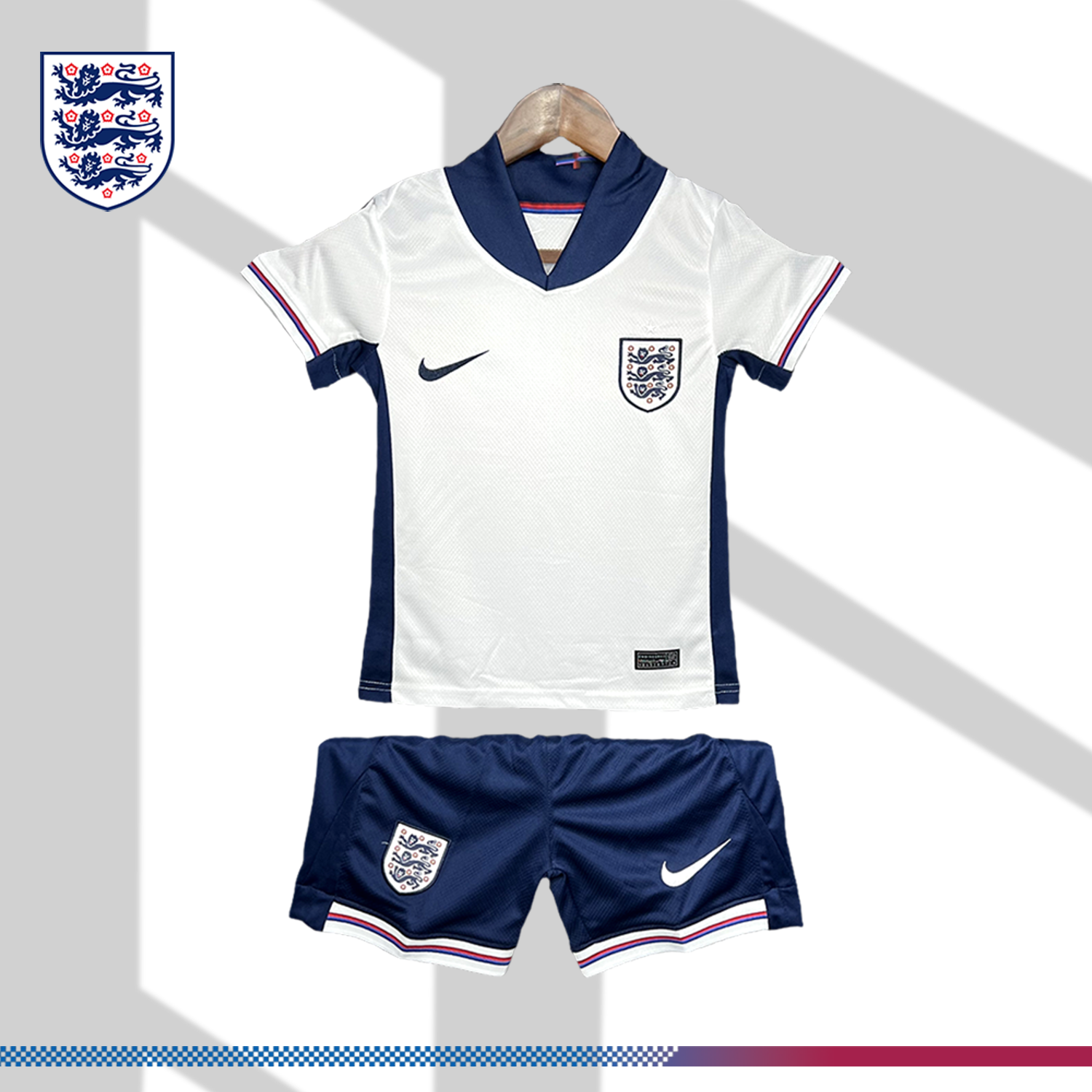 SKU-02353277da 2024/2025 England Home Kids Football Shirt (Kids Kit) - Image 1