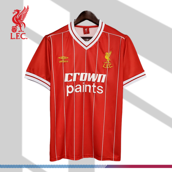 1984 Liverpool Retro Home Football Shirt