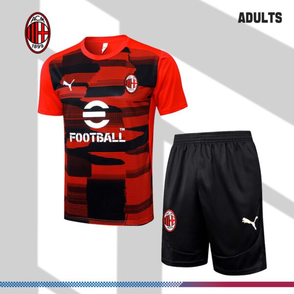 2024/2025 AC Milan Adult Short Sleeve Training Wear (Adult kit)