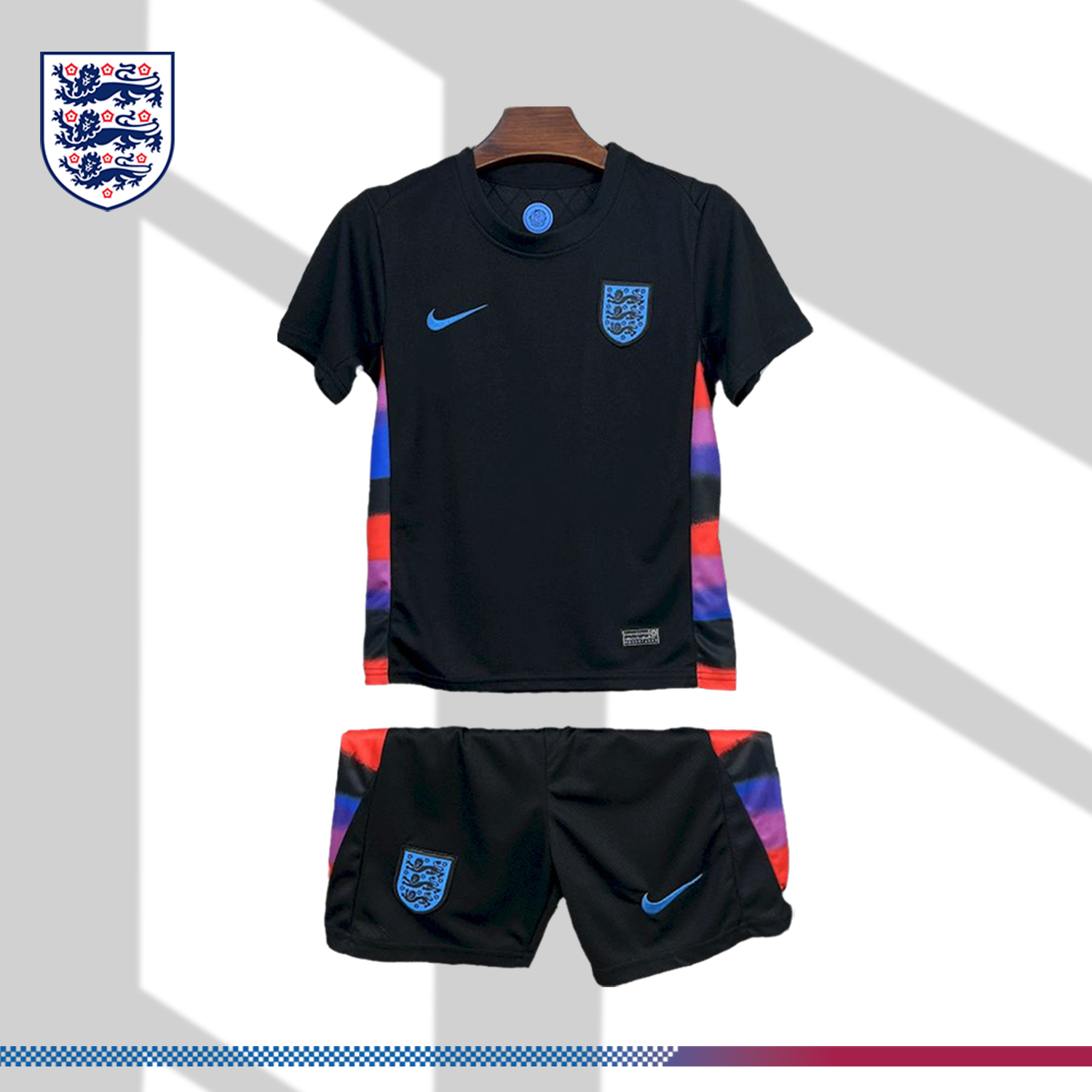 SKU-024147ed33 2025/2026 England Away Kids Football Shirt (Kids Kit) - Image 1