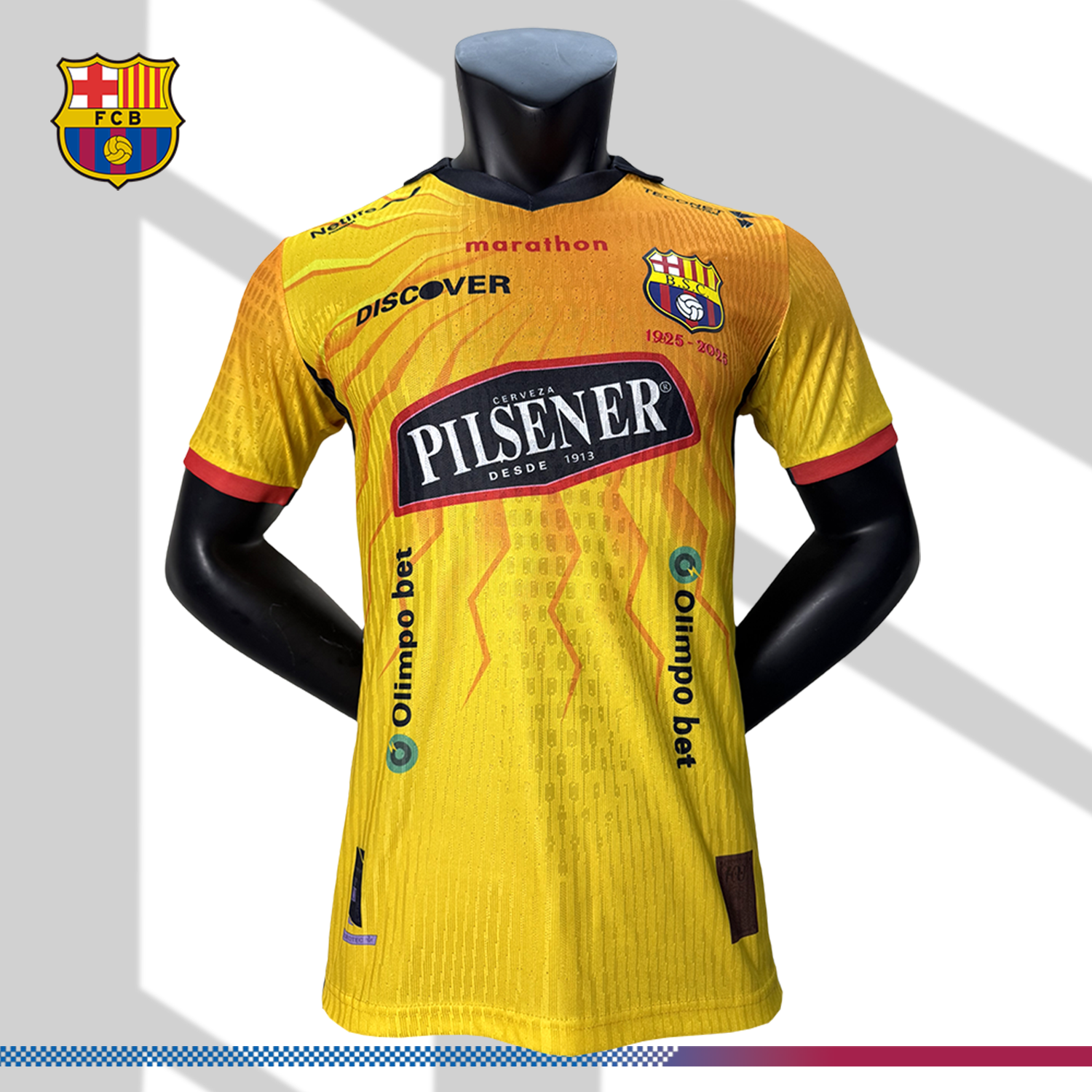 SKU-024228ceeb 2025/2026 Barcelona 100th Anniversary Football Jersey (Player Edition) - Image 1