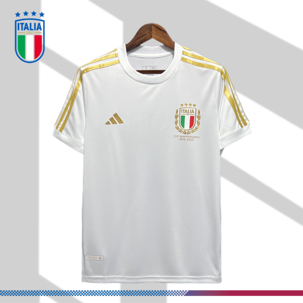 2023/2024 Italy Commemorative Edition White Football Shirt (Fan Edition)