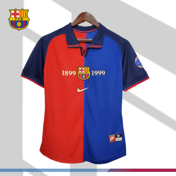 1899/1999 Barcelona 100th Anniversary Retro Home Jersey