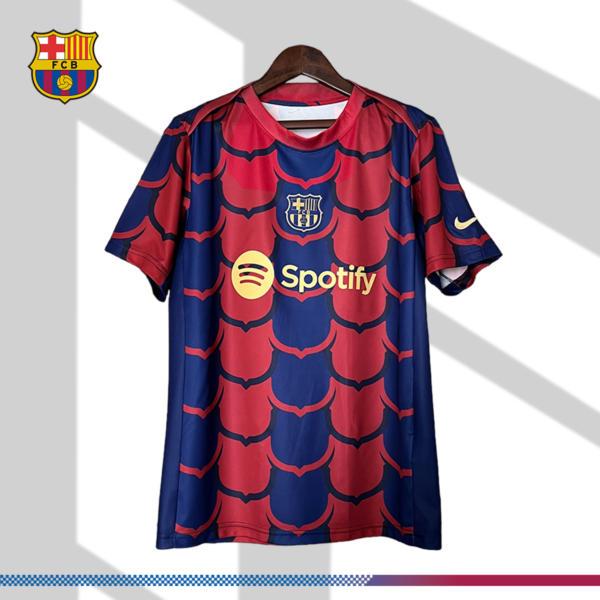 2024/2025 Barcelona Training Wear Football Shirt（Fan Edition）