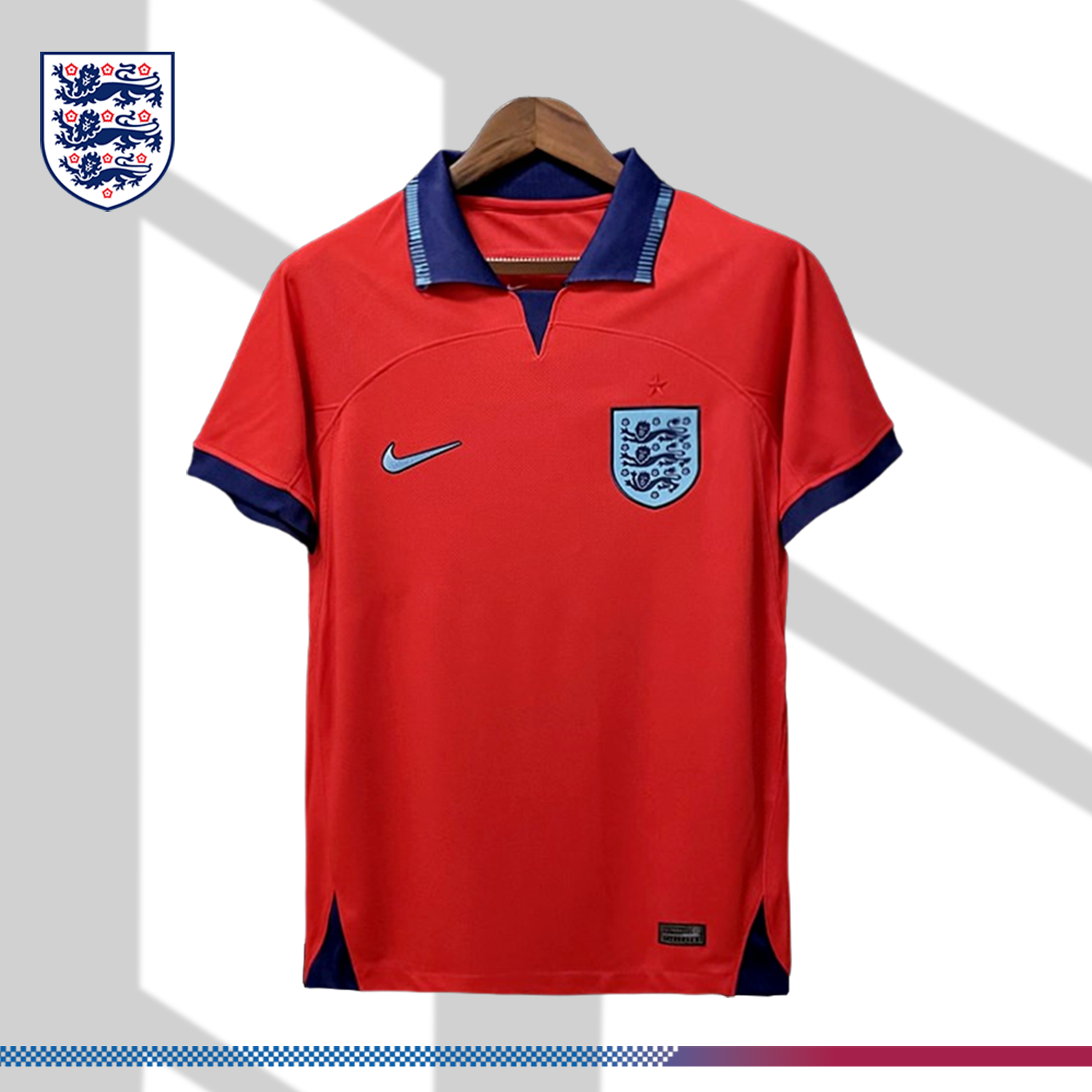 SKU-030022e29c 2022/2023 England Away Football Shirt (Fan Edition) - Image 1