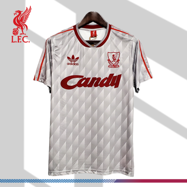 1989/1991 Liverpool Retro Away Football Shirt
