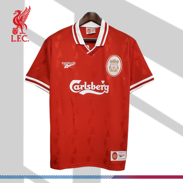 1996/1997 Liverpool Retro Home Football Shirt
