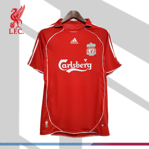 2006/2007 Liverpool Retro Home Football Shirt