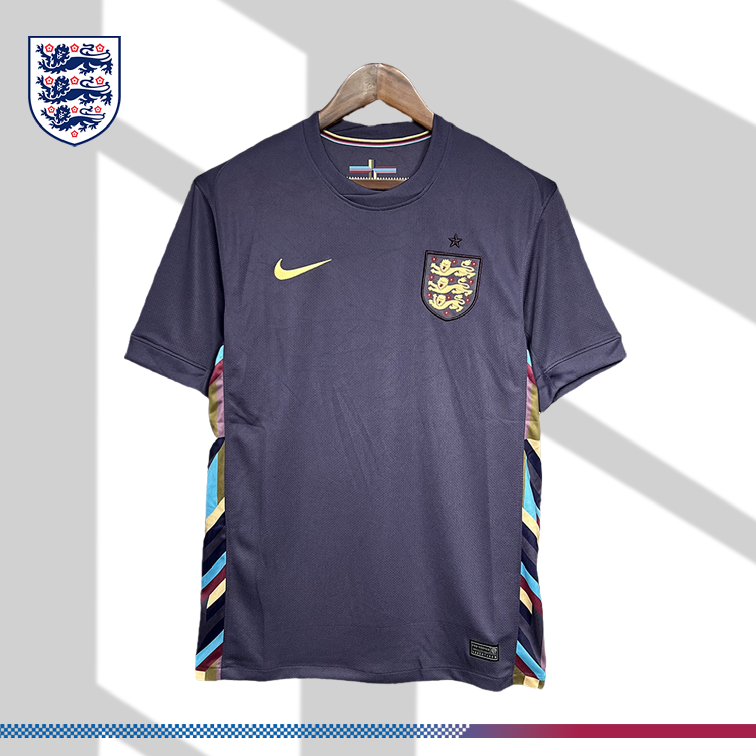 SKU-0313132c9f 2024/2025 England Away Football Shirt (Fan Edition) - Image 1