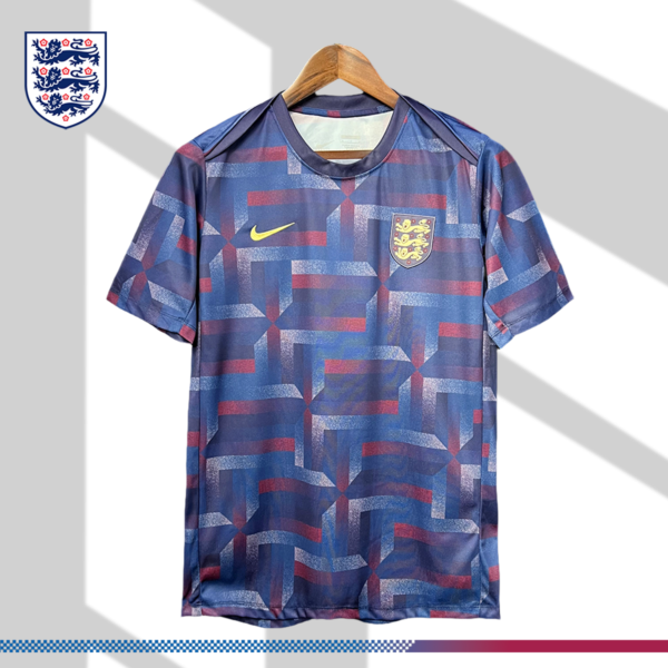2024/2025 England Pre-match Training Football Shirt (Fan Edition)