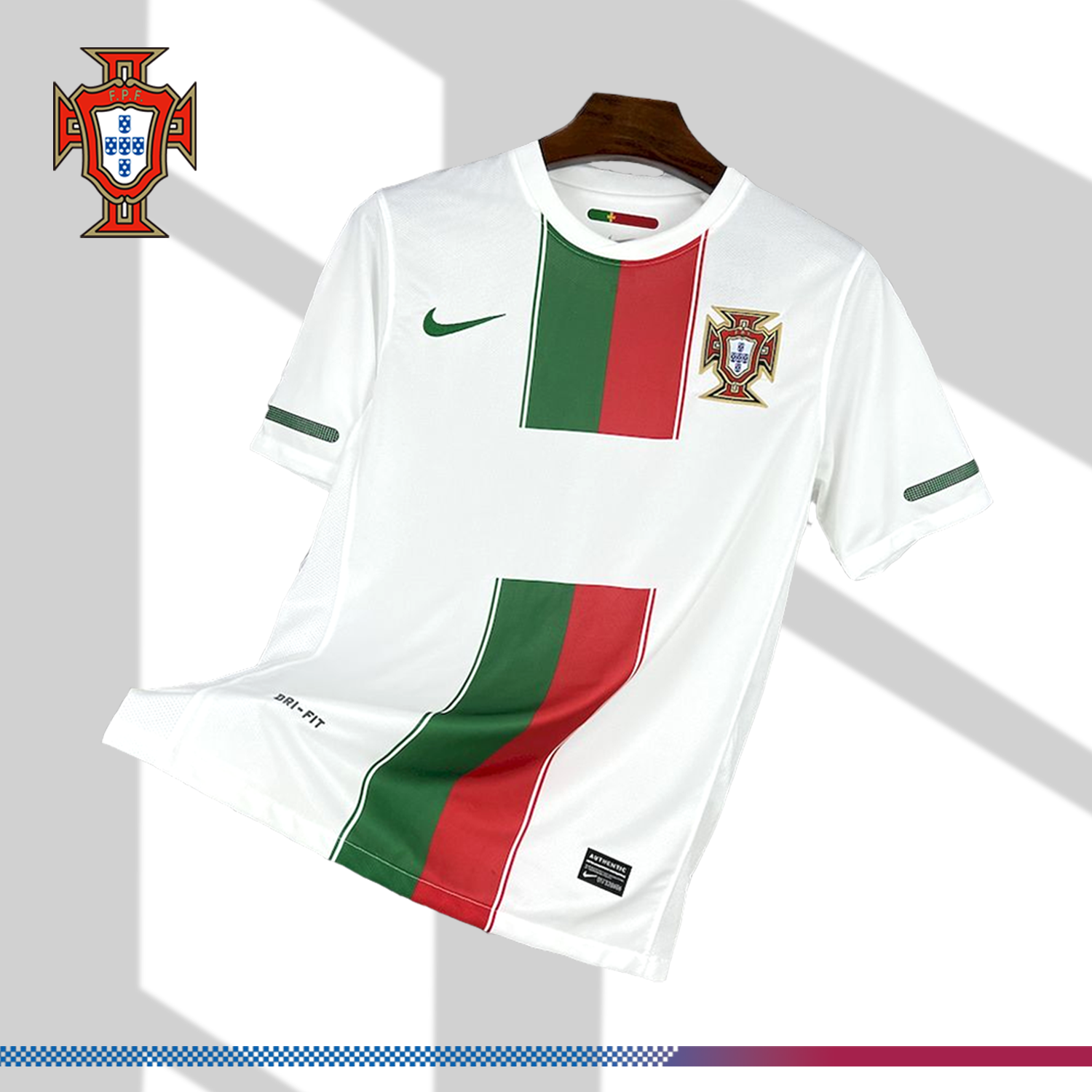SKU-0320228551 2006 Portugal Away Retro Football Shirt - Image 1