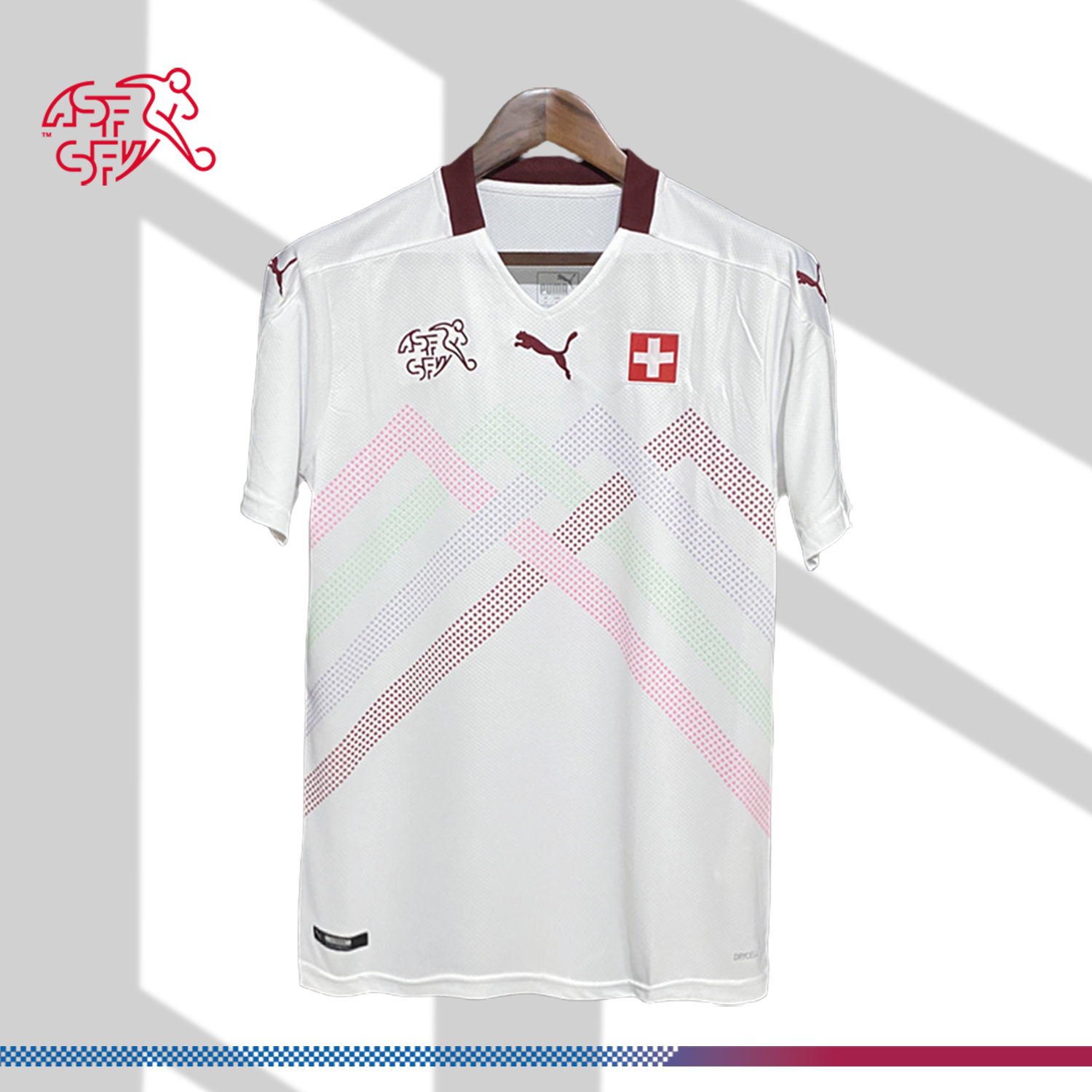 SKU-032841ef4a 2024/2025 Switzerland Away Football Shirt (Fan Edition) - Image 1