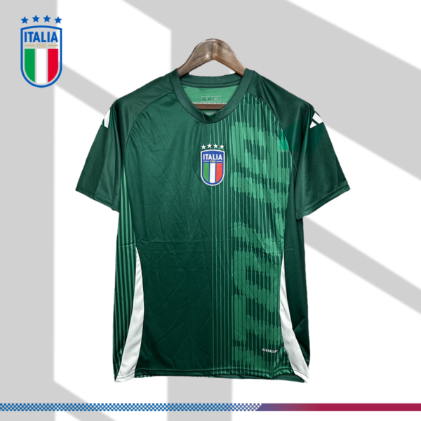 2024/2025 Italy UEFA Champions League Pre-match Training Football Shirt (Fan Edition)