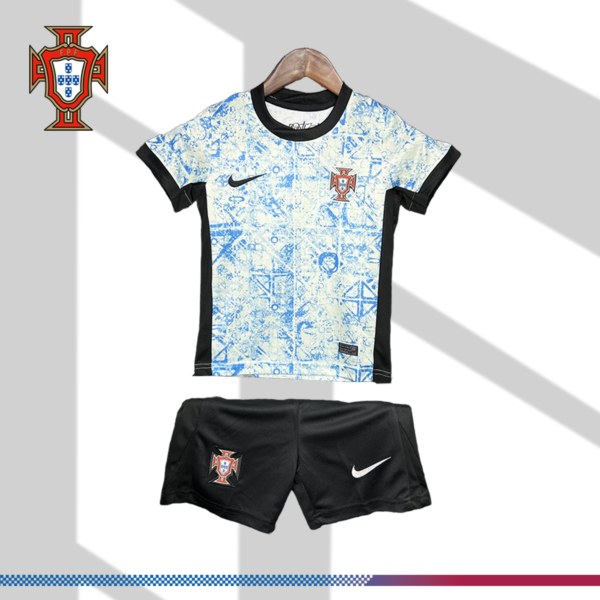 2024/2025 Portugal Away Kids Football Shirt (Kids Kit)