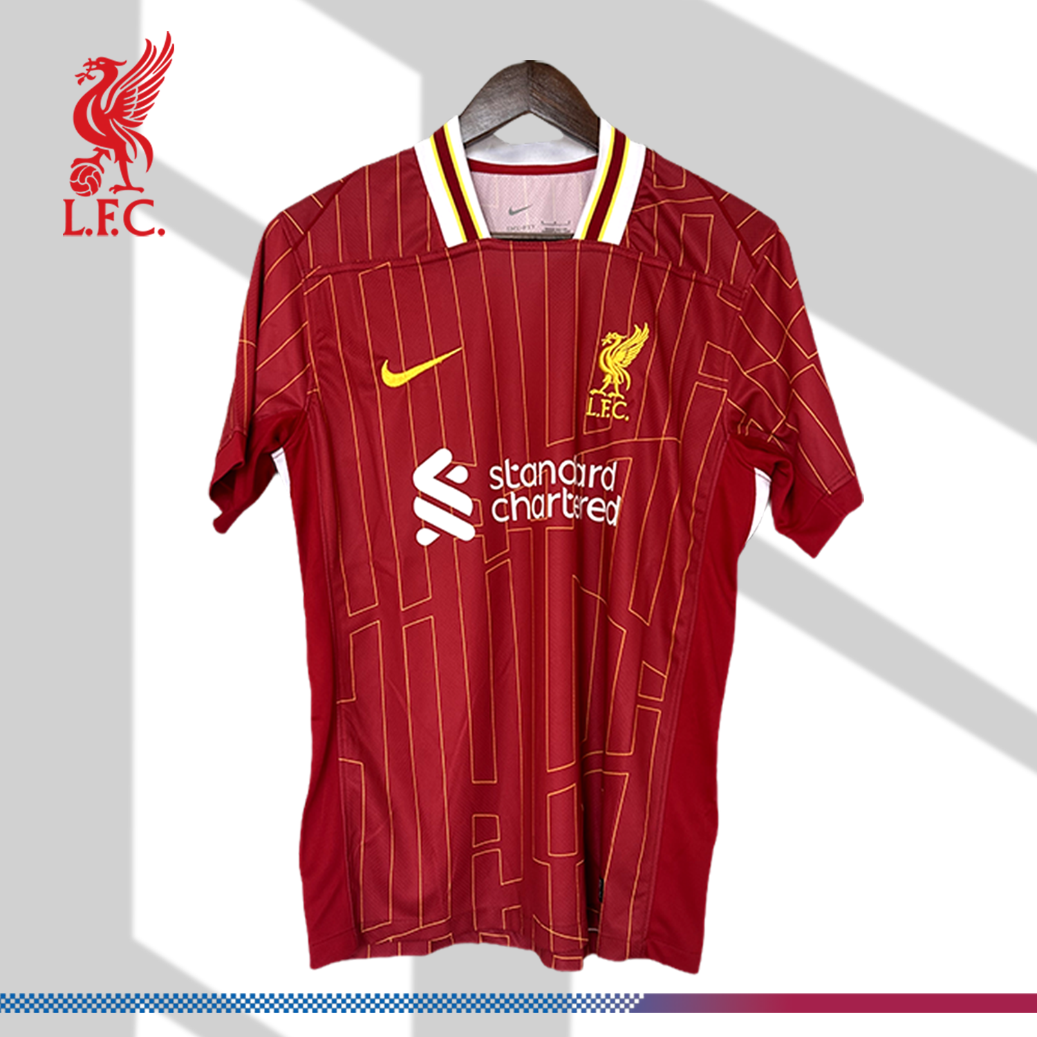 SKU-034705fb27 2024/2025 Liverpool Home Football Shirt(fan) - Image 1