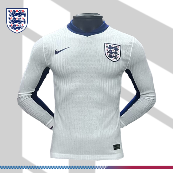2024/2025 England Home Long Sleeves Football Shirt (Player Edition)