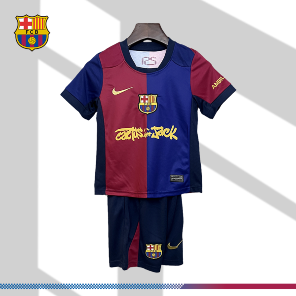 2025/2026 Barcelona Home Kids Kit（Kids Kit）
