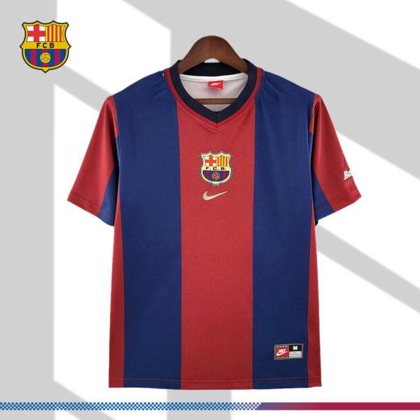 1998/1999 Barcelona Home Retro Football Shirt