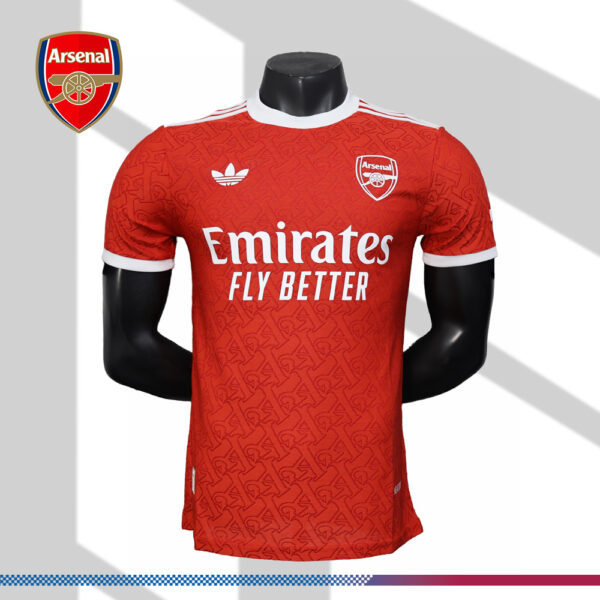 2025/2026 Arsenal Red Football Shirt （ Player）