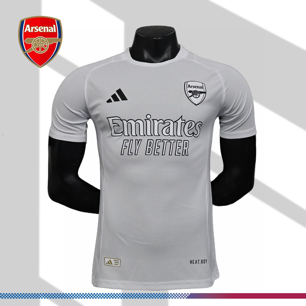 SKU-0635144c57 2025/2026 Arsenal White Football Shirt (Player) - Image 1