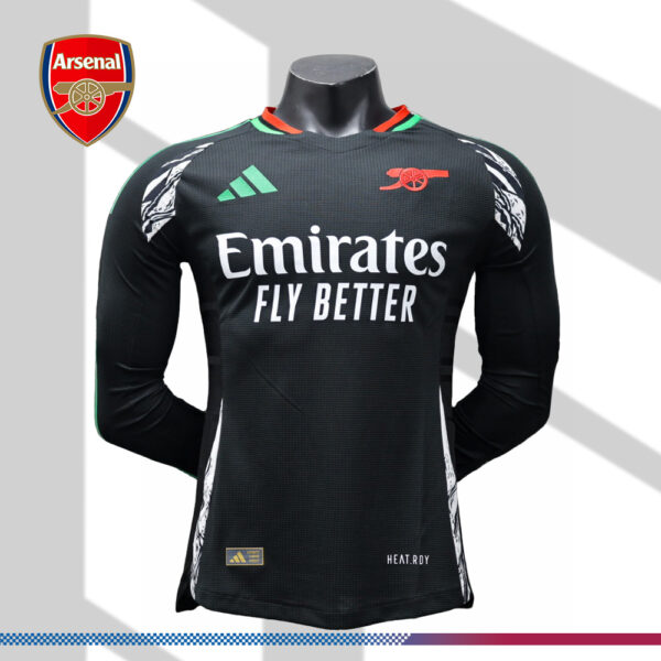 2024/2025 Arsenal Away Long Sleeve Football Shirt (Player)