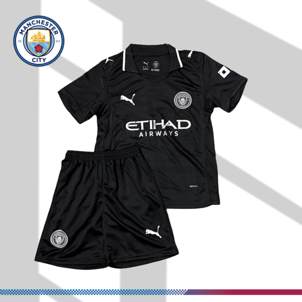 2025/2026 Manchester City FC Away Football Shirt (Kids Kit)