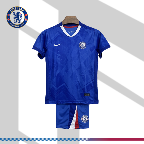 2025/2026 Chelsea Home Football Shirt (Kids Kit)