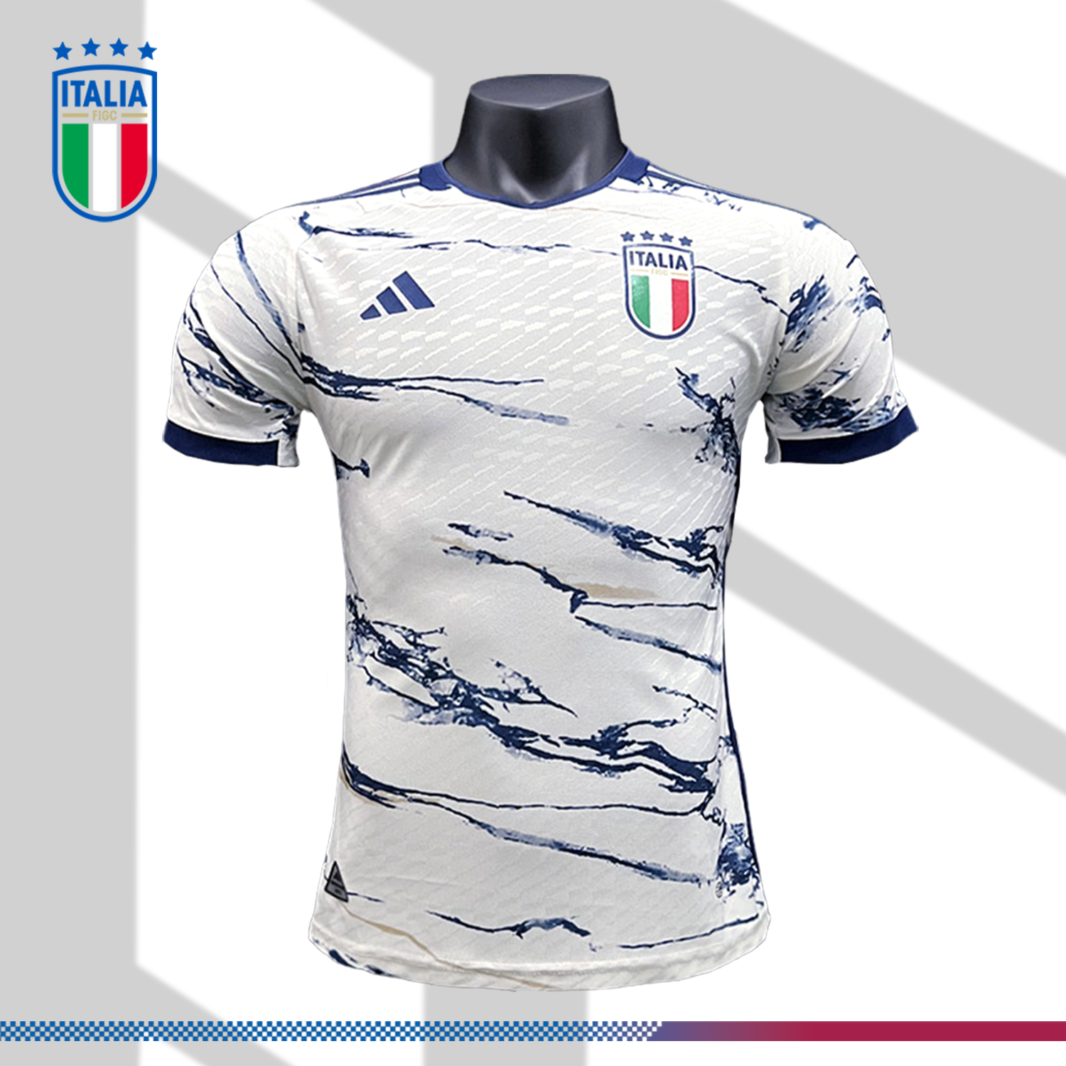 SKU-2234070ebc 2023/2024 Italy Away Football Shirt (Player Edition) - Image 1