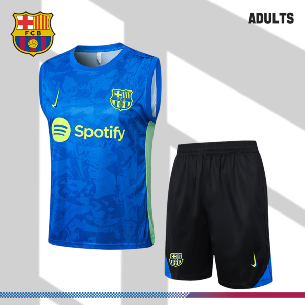 2024/2025 Barcelona Blue Vest Training Jersey (adult kit)