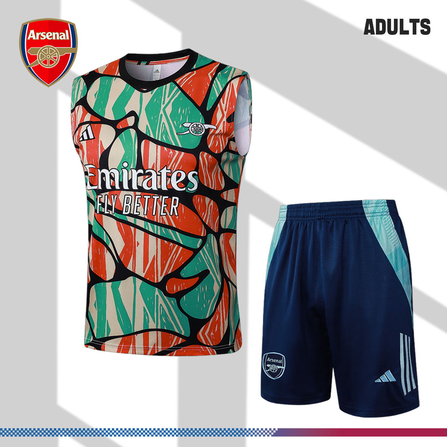 SKU-230124fa0e 2024/2025 Arsenal Adult Vest Training Wear (Adult Kit) - Image 1