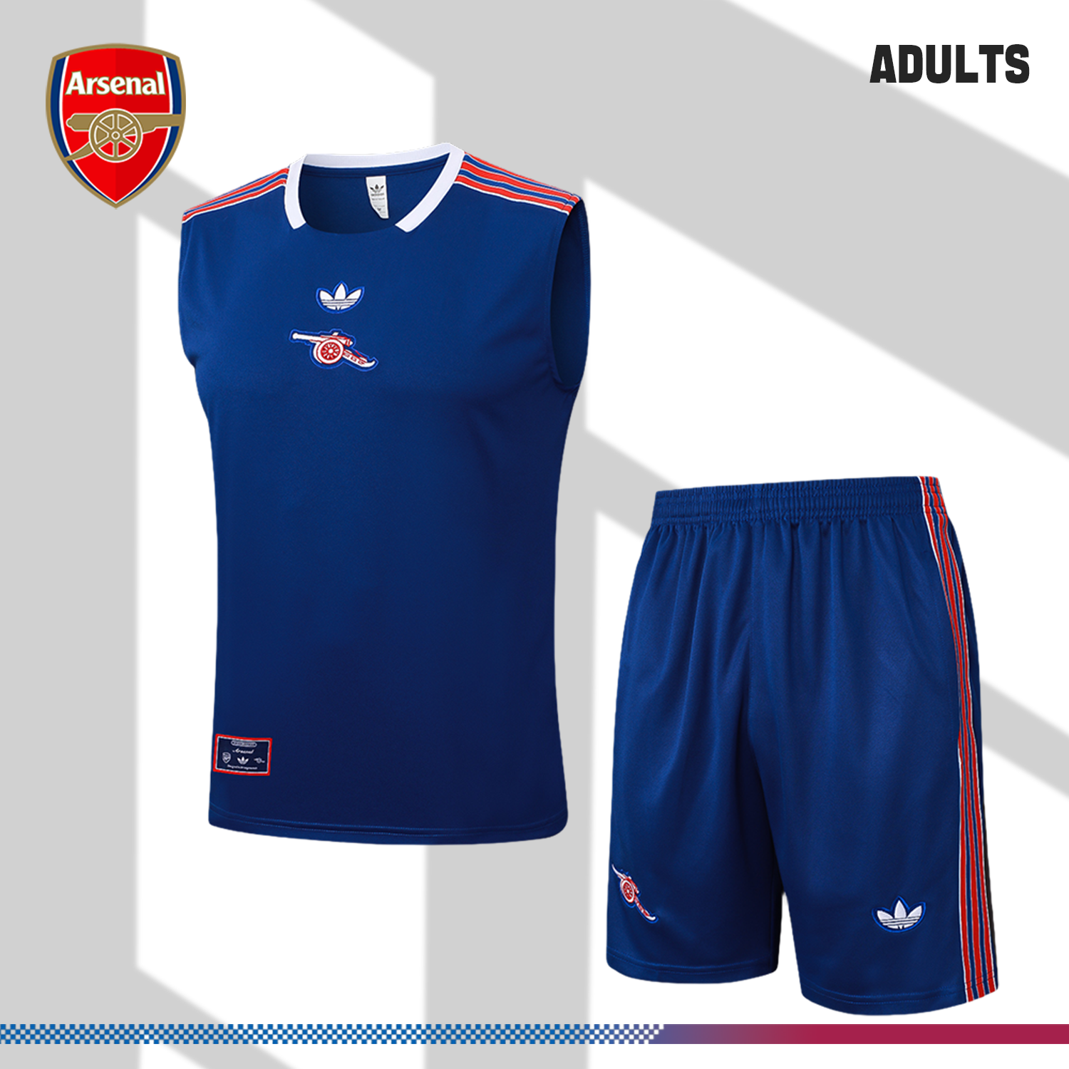 SKU-23105987ae 2025/2026 Arsenal Dark Blue Adult Vest Training Wear (Adult Kit) - Image 1