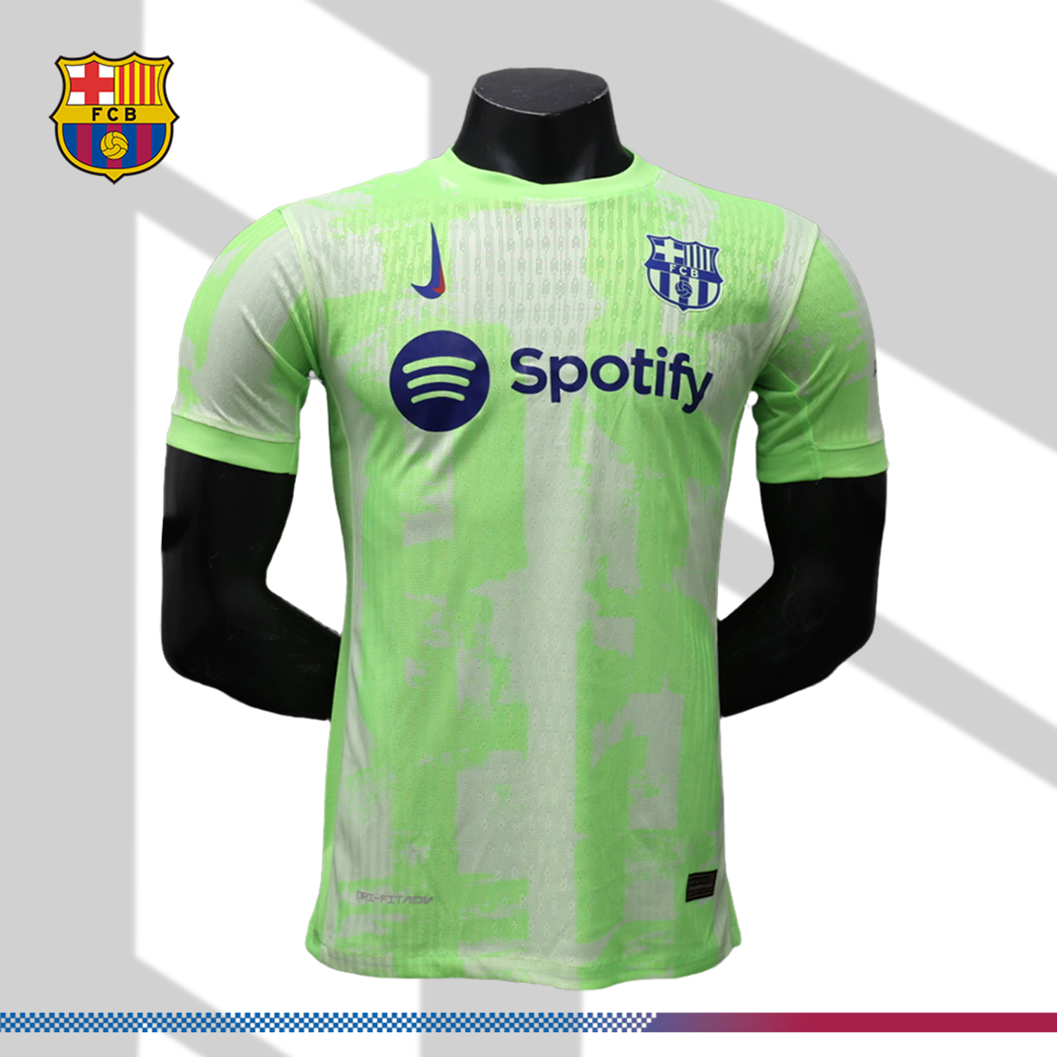 SKU-233950873f 2024/2025 Barcelona Second away game Football Shirt(Player Edition) - Image 1