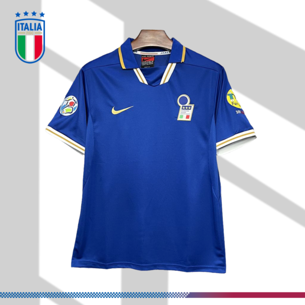 1996 Italy Home Retro Football Shirt