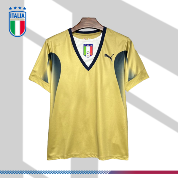 2006 Italian Goalkeeper Vintage Football Shirt