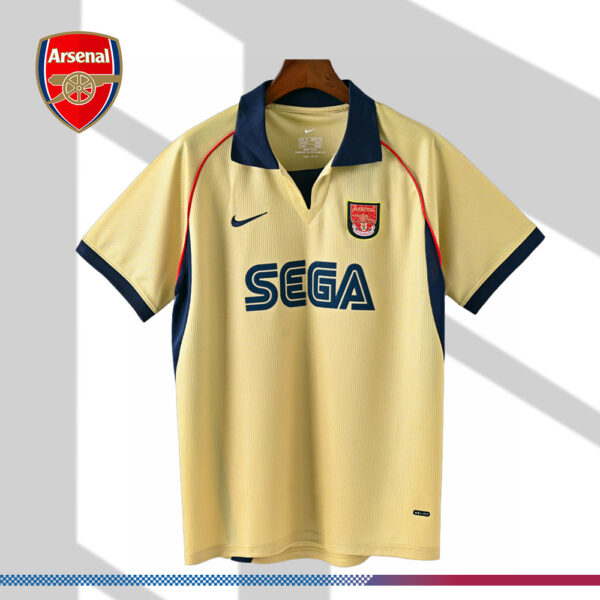 2001-2002 Arsenal Vintage Away Football Shirt