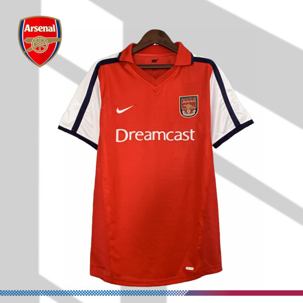 2001/2002 Arsenal Vintage Home Football Shirt