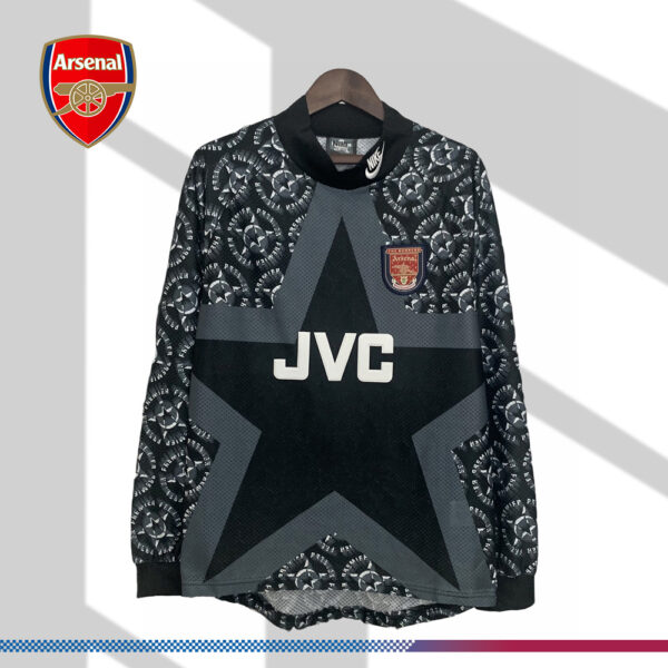1994/1995 Arsenal Goalkeeper Football Shirt (Vintage Long Sleeve)