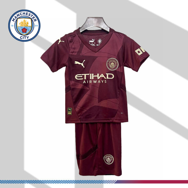 2024/2025 Manchester City FC Third Football Shirt (Kids Kit)