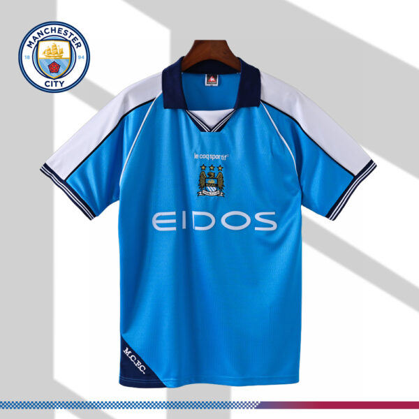 1999/2001 Manchester City Vintage Football Shirt