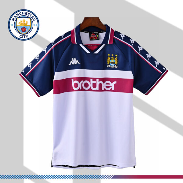 1997/1998 Manchester City Retro Away Football Shirt
