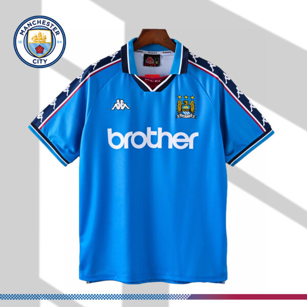 1997/1997 Manchester City Retro Home Football Shirt