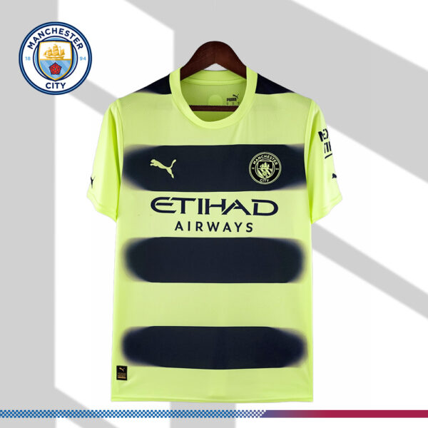 2022/2023 Manchester City Third Away Football Shirt (Fans)
