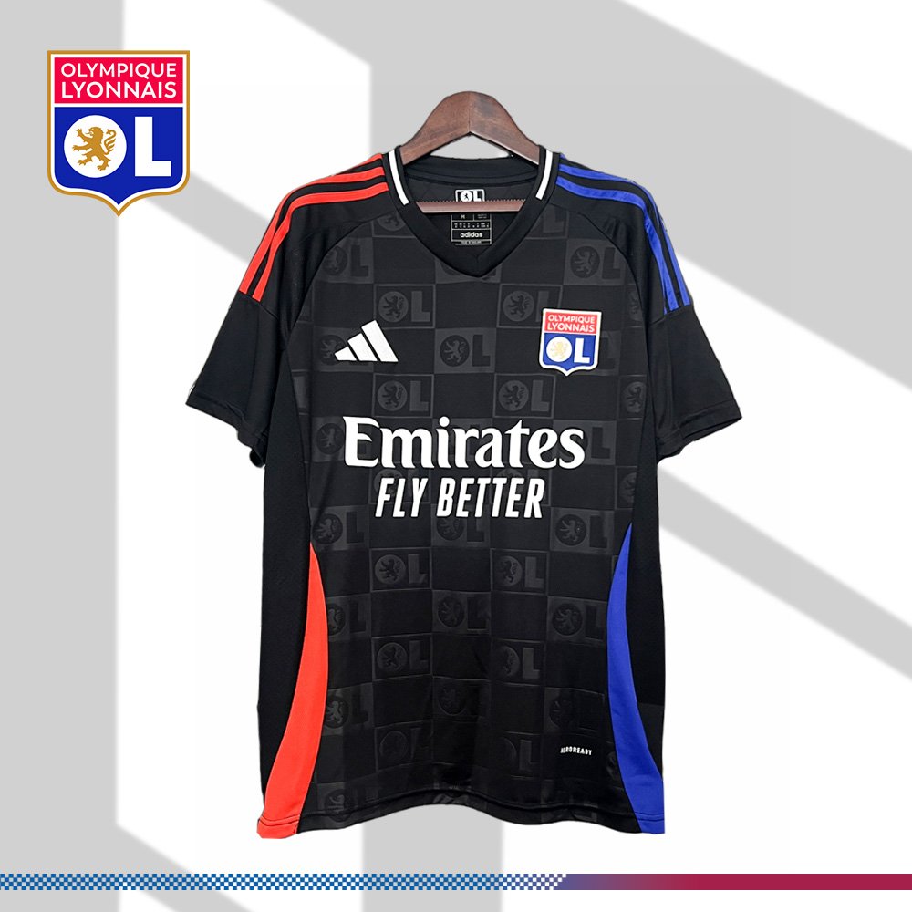 a0f0052254-063802ab12 2024/2025 Lyon Away Football Shirt (Fan Edition) - Image 1