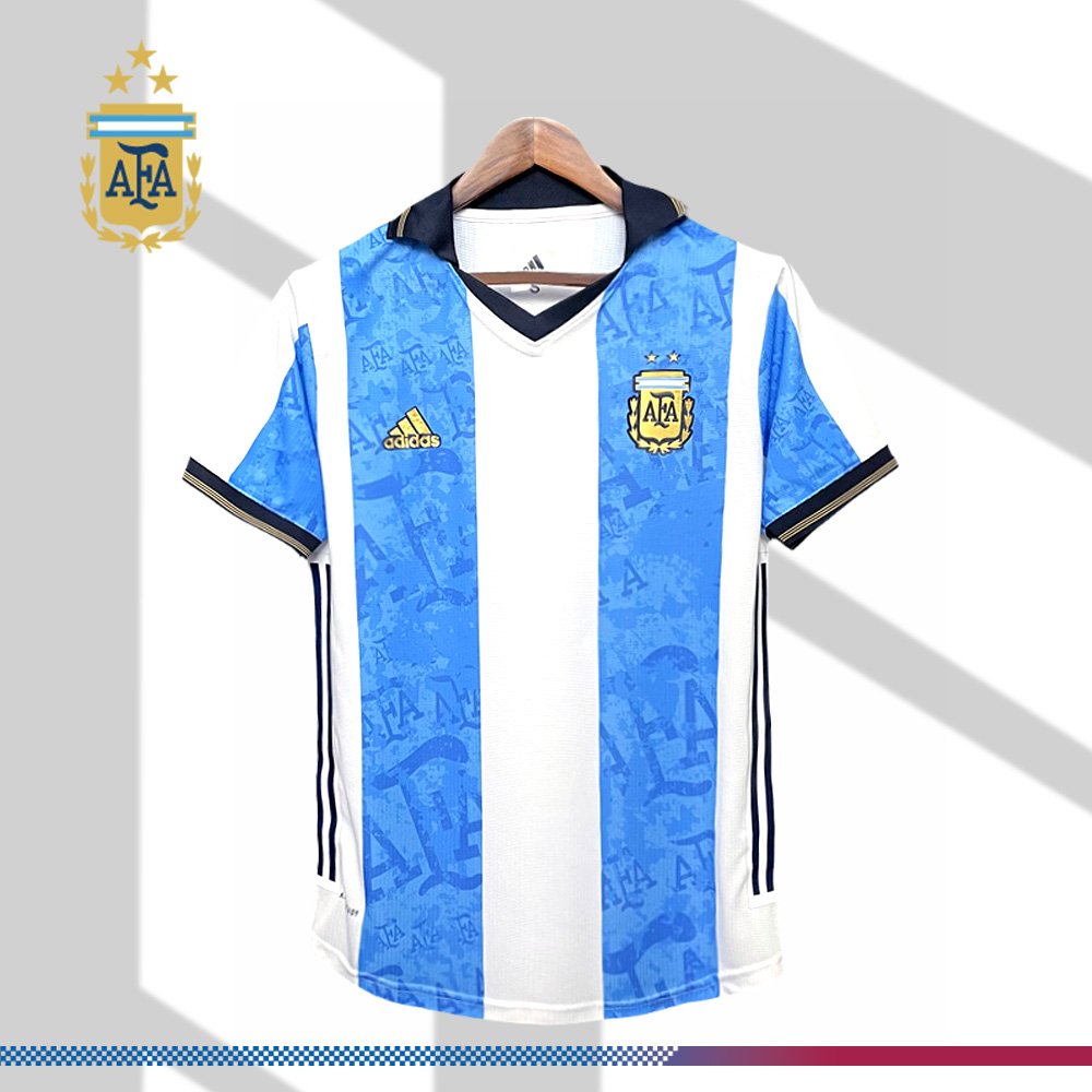 a34c1b470e-012619a573 2022 Argentina Champions Commemorative Edition Blue Football Shirt (Fan Edition) - Image 1
